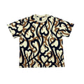 Black Tribal Heart Camo Graphic Tee