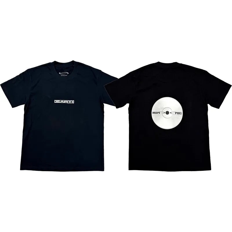 Black Music Bold Print Graphic Tee