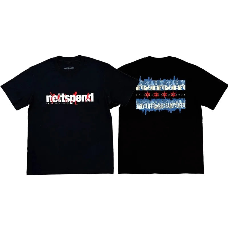 Black Early Life Crisis Graphic Tee