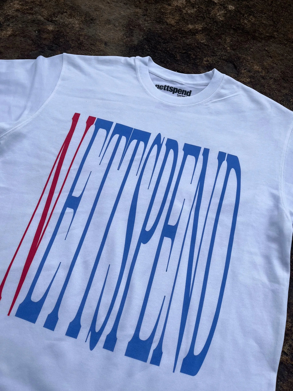 White Invert Pop Graphic Tee