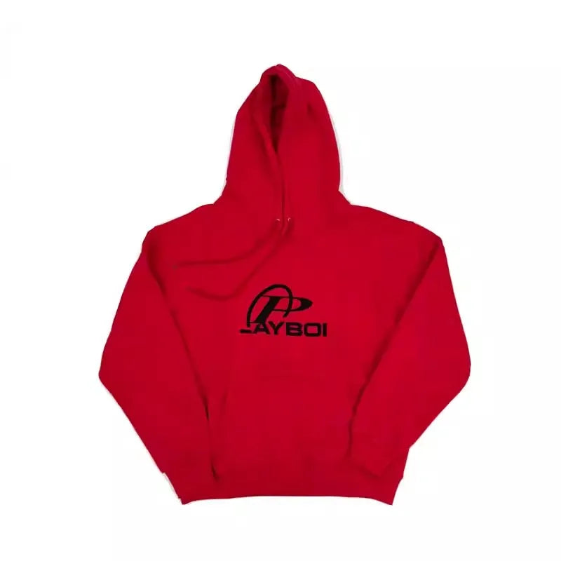 Red Anonymous Graphic Hoodie
