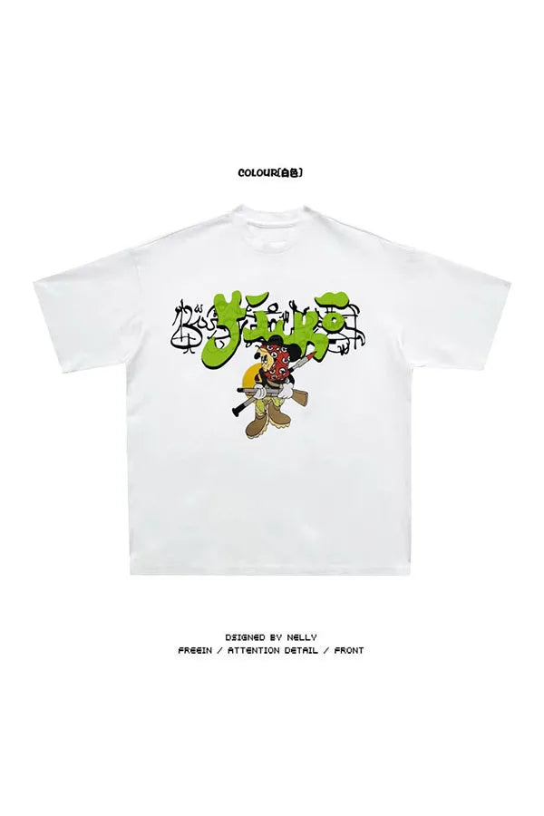 Baby Green Born Pain Graphic Tee