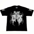 Black Skull Bold Artwork Graphic Tee