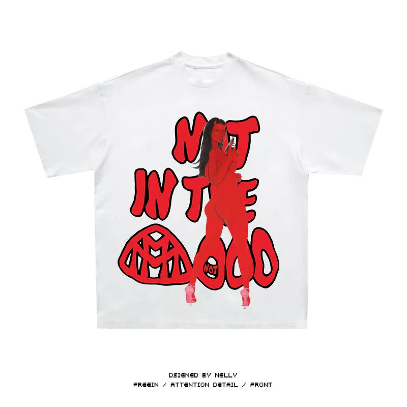 Black Born Pain Mood Graphic Tee