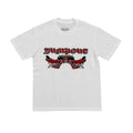 Beige Jumpout Dogs Tooth Graphic Tee
