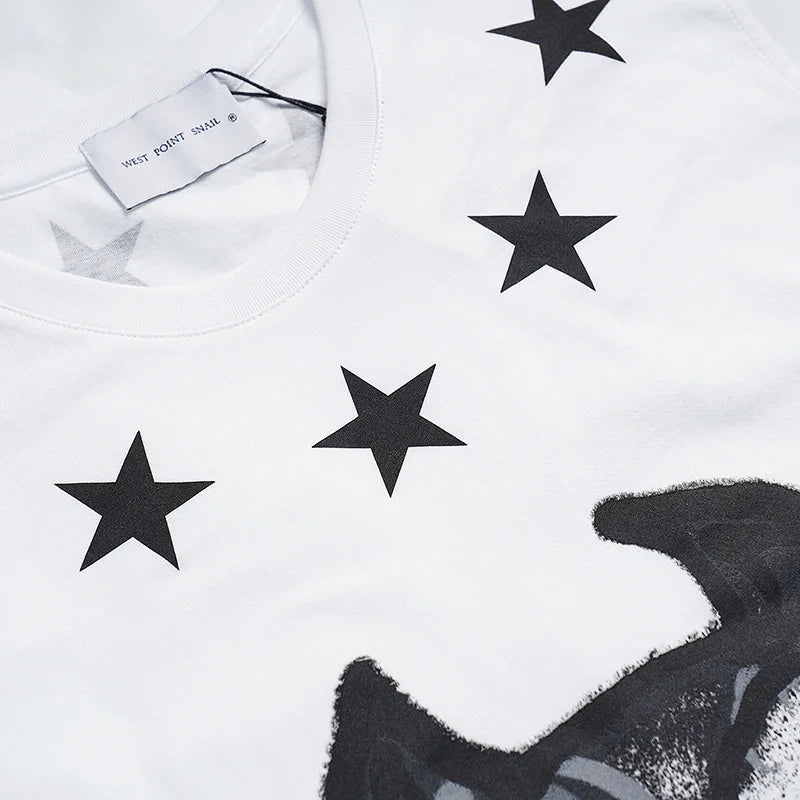 Black Doberman Dog Star Graphic Tank
