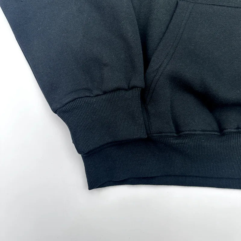 Black Mugshot Finger Lonely Graphic Hoodie