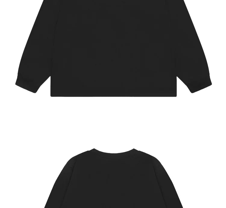 Black Statement Retro Collage Graphic Tee
