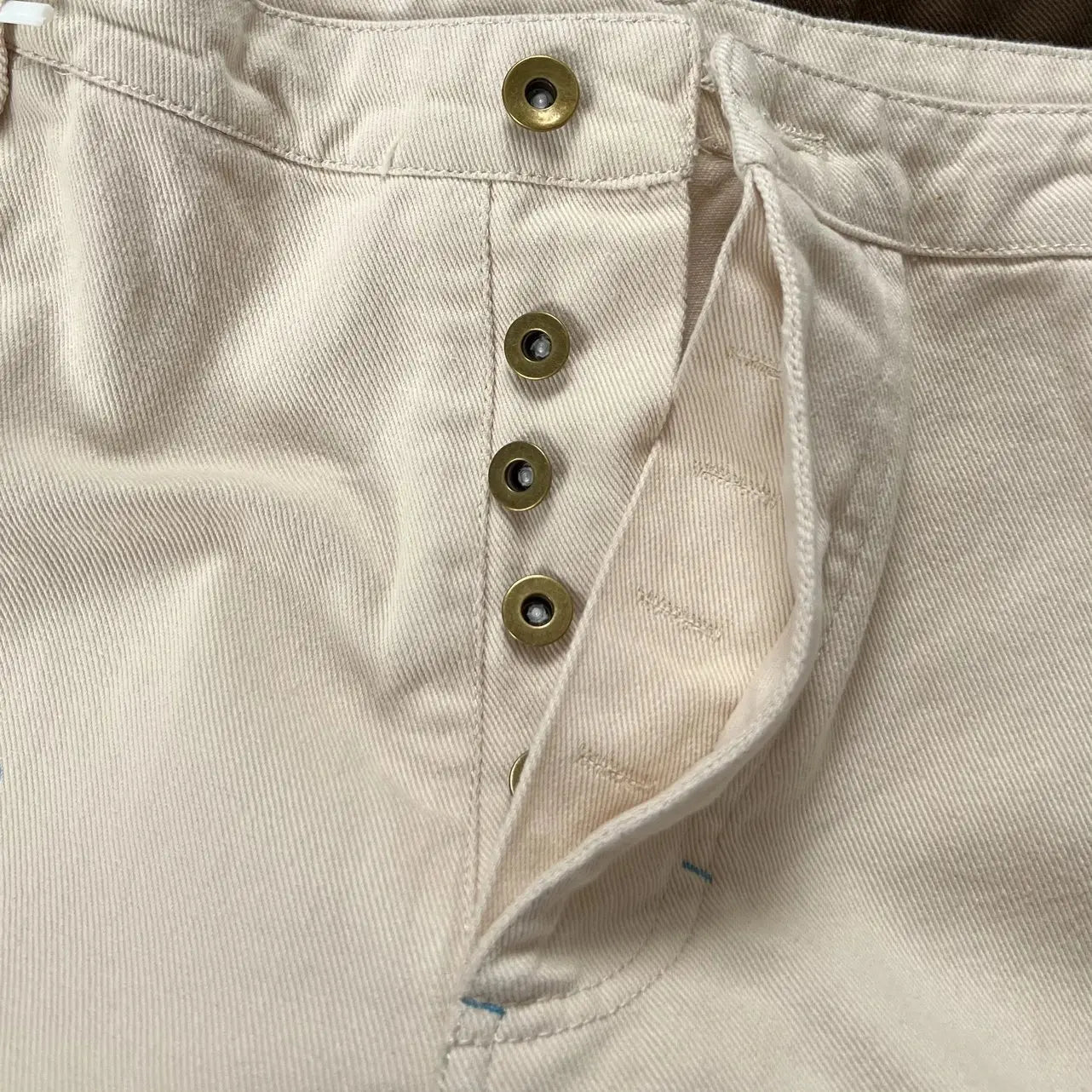 Charcoal Twisted Waist Ink Cargo Pants