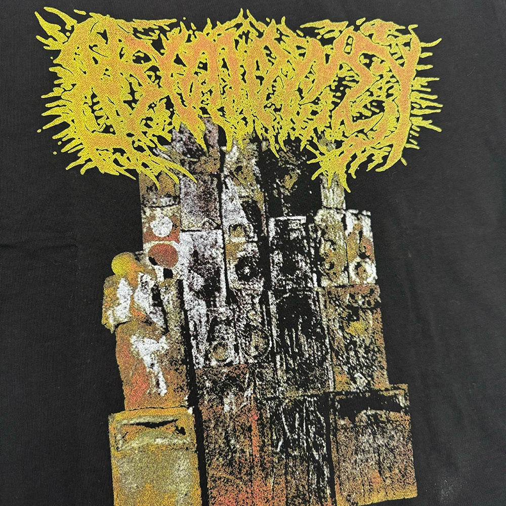 Black Babymoney Metal Graphic Tee