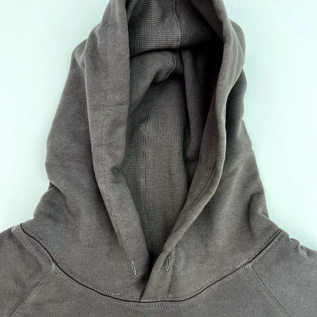 Black Skull Head Face Graphic Hoodie