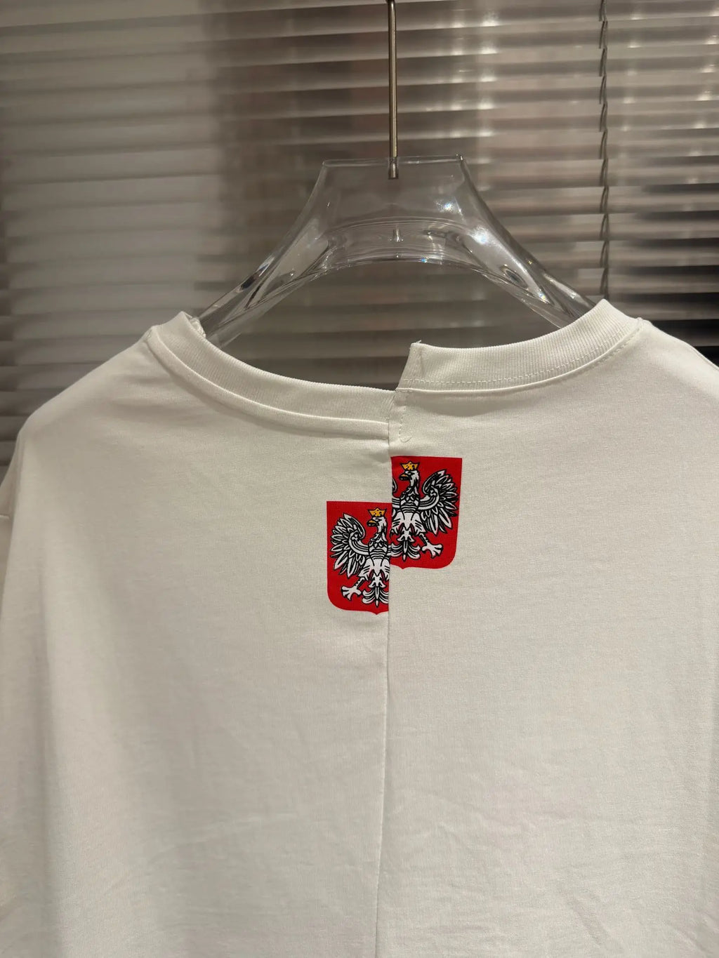 Charcoal Asymmetric Graphic Tee