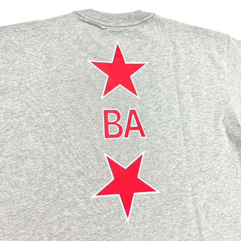 White Blak Amerika Graphic Tee