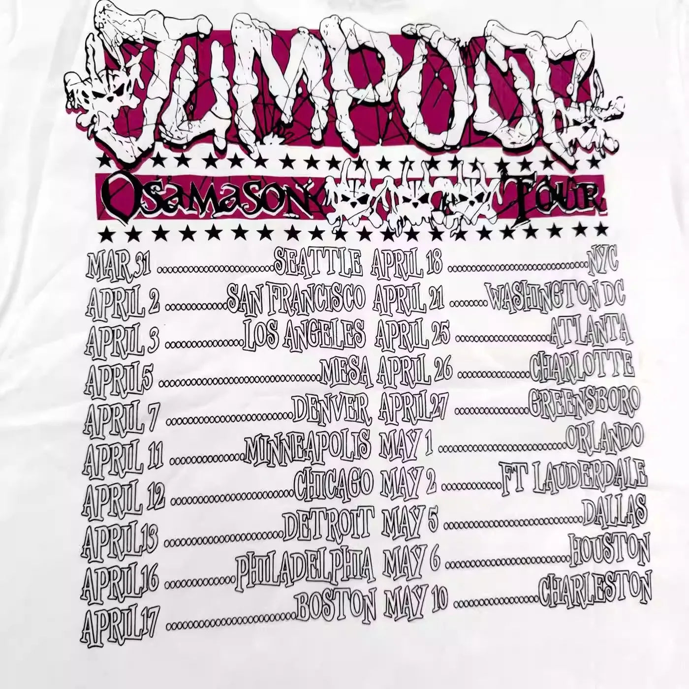 Black Jumpout Explicit Dogs Graphic Tee