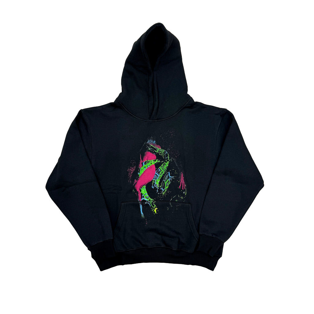 Black Skull Signed Graphic Hoodie