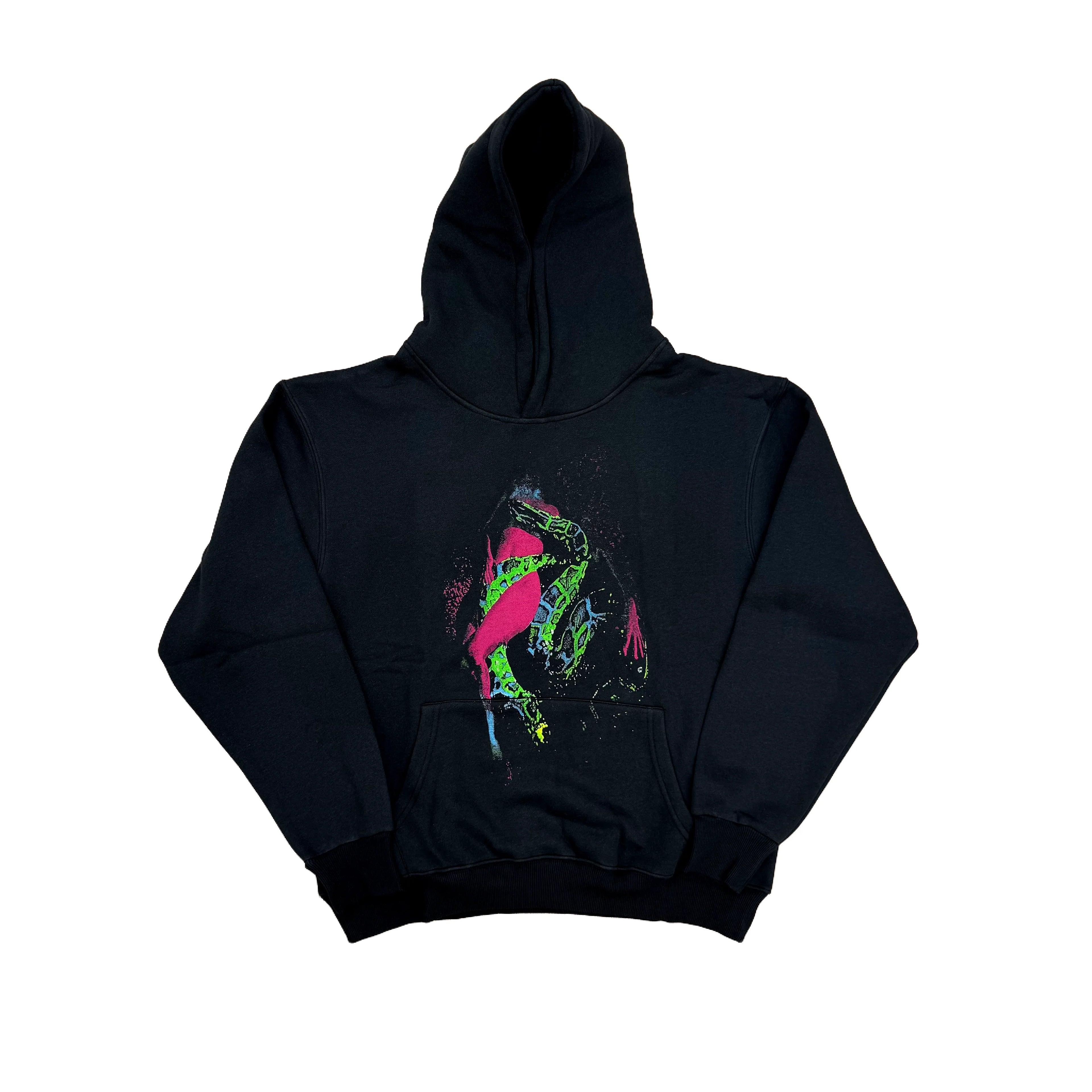 Black Skull Signed Graphic Hoodie