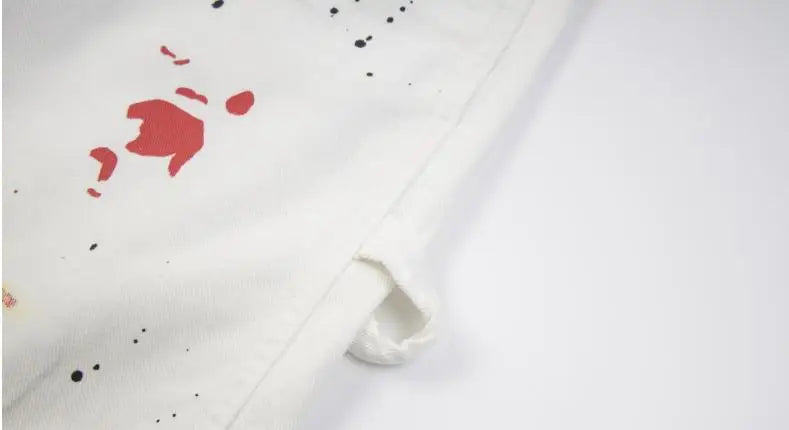 White Ink Tactics Heavy Cargo Shorts