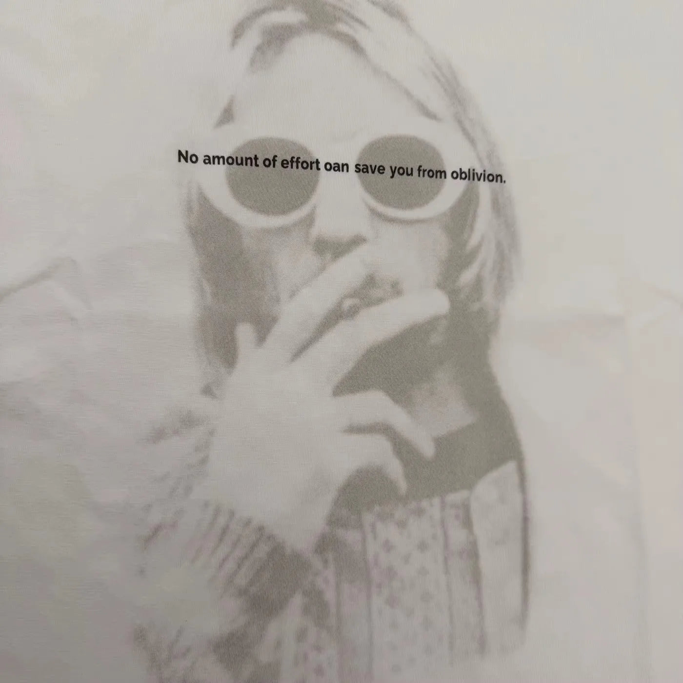 White Newnew Kurt Graphic Tee