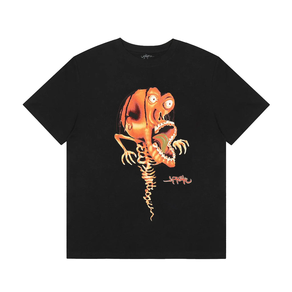 Black Devil Monster Graphic Tee