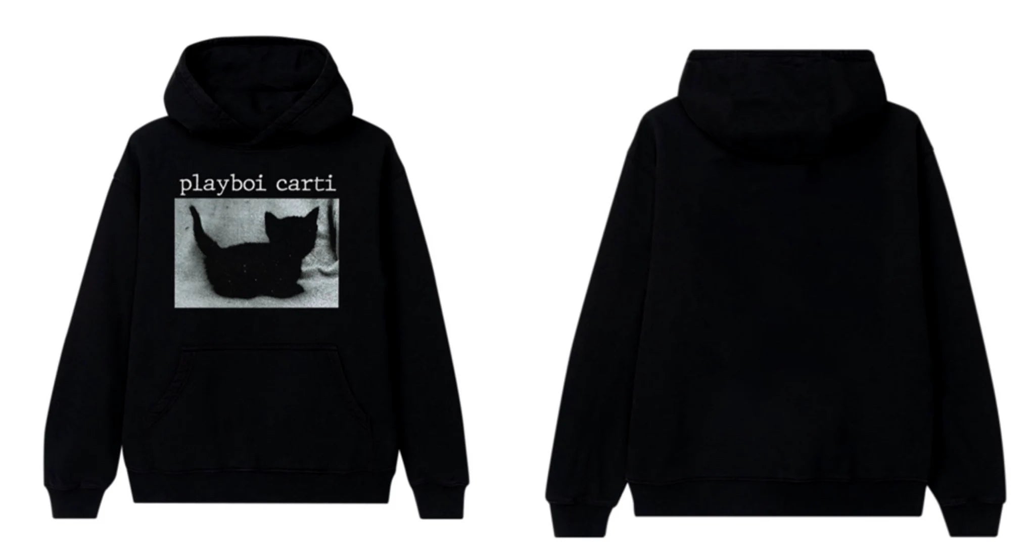 Red Cat Graphic Hoodie