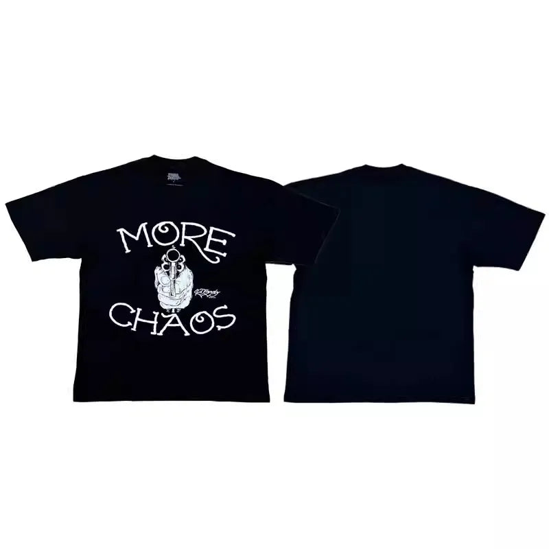 Black More Chaos Anthems Graphic Tee