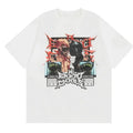 Charcoal Statement Bold Print Graphic Tee