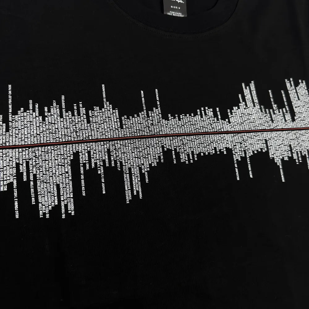 Black Musique Spectrale Graphic Tee
