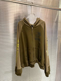 Green Marine Corps Graphic Hoodie