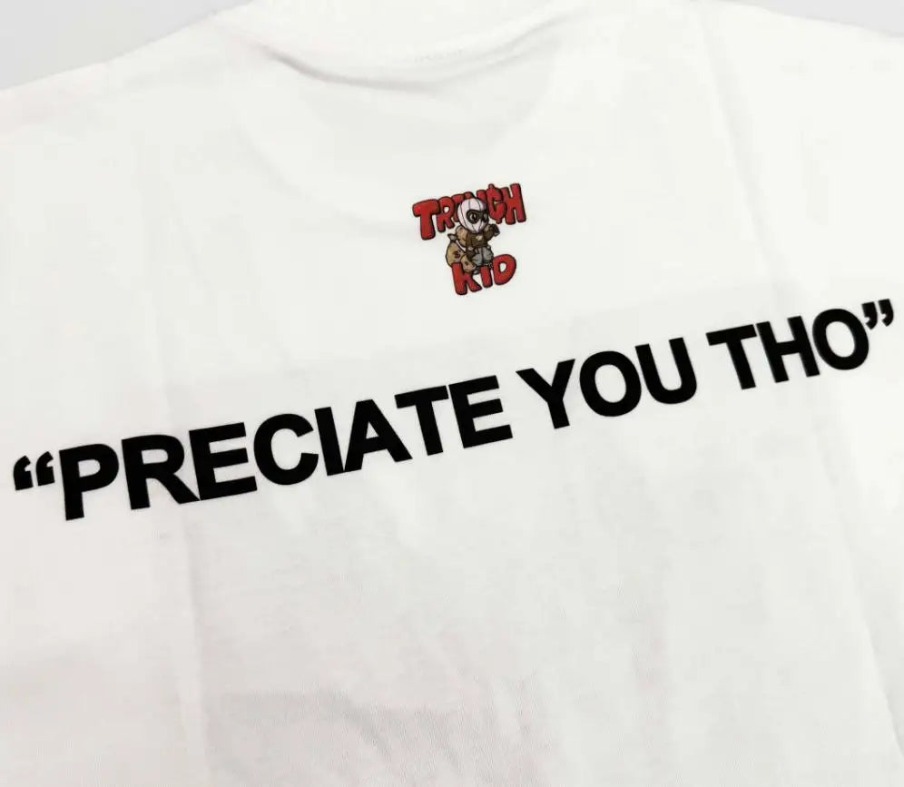 Black Smoking Preciate Graphic Tee