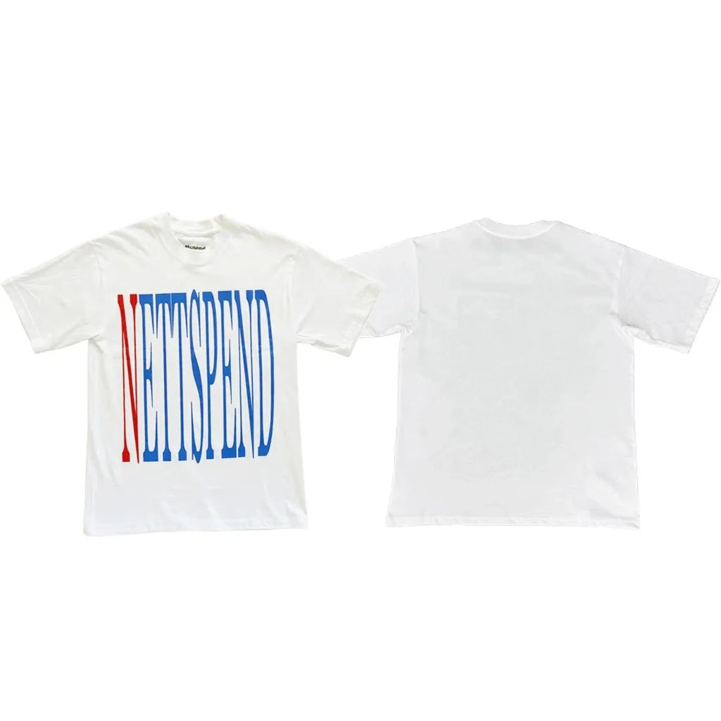 White Invert Pop Graphic Tee