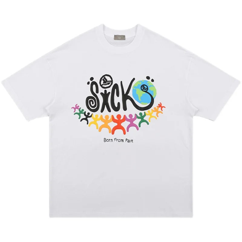 Black Born Pain Graphic Tee