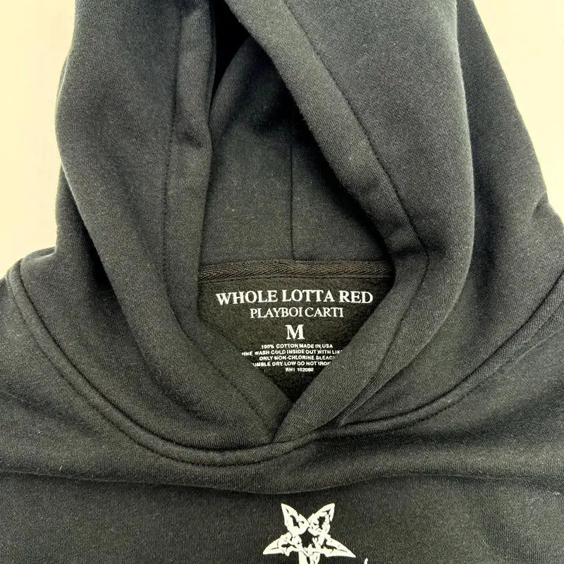 Black Skull Son Darkness Graphic Hoodie
