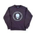 Charcoal School Visual Skull Graphic Hoodie