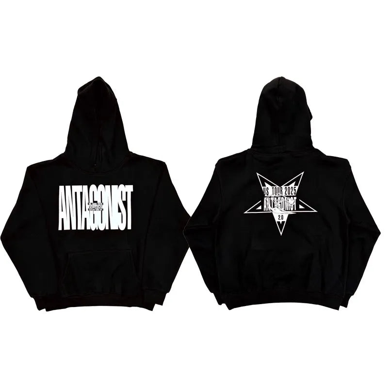 Black Star Graphic Hoodie