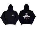 Black Hurry Tomorrow Pop Graphic Hoodie