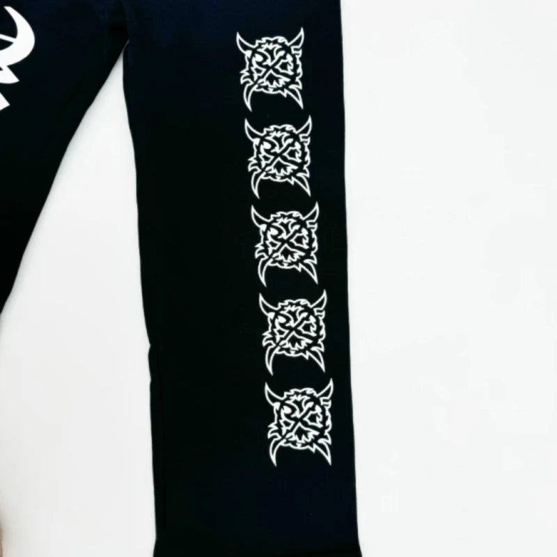 Black Statement Cargo Pants