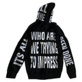 Black Annabolina Impress Graphic Hoodie