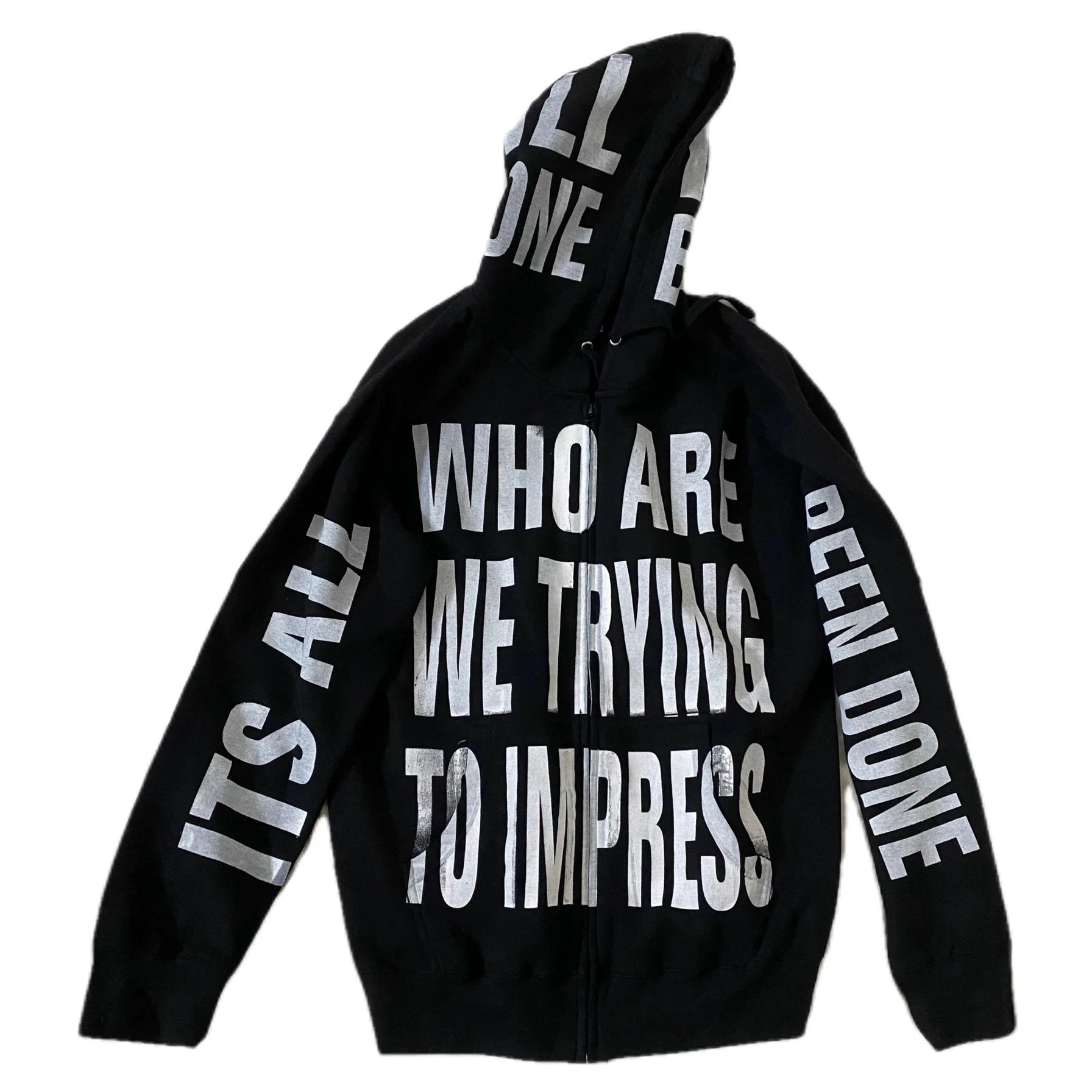 Black Annabolina Impress Graphic Hoodie