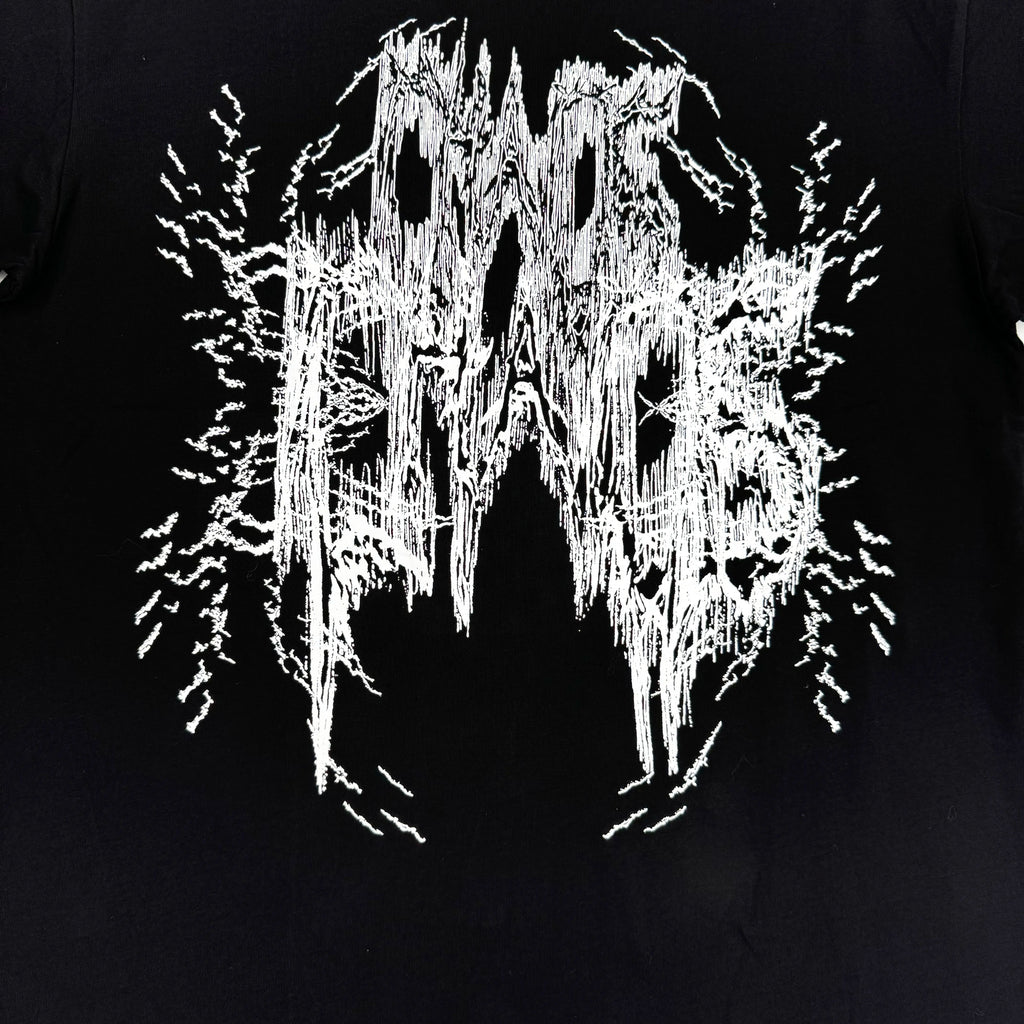 Black Skull Bold Artwork Graphic Tee