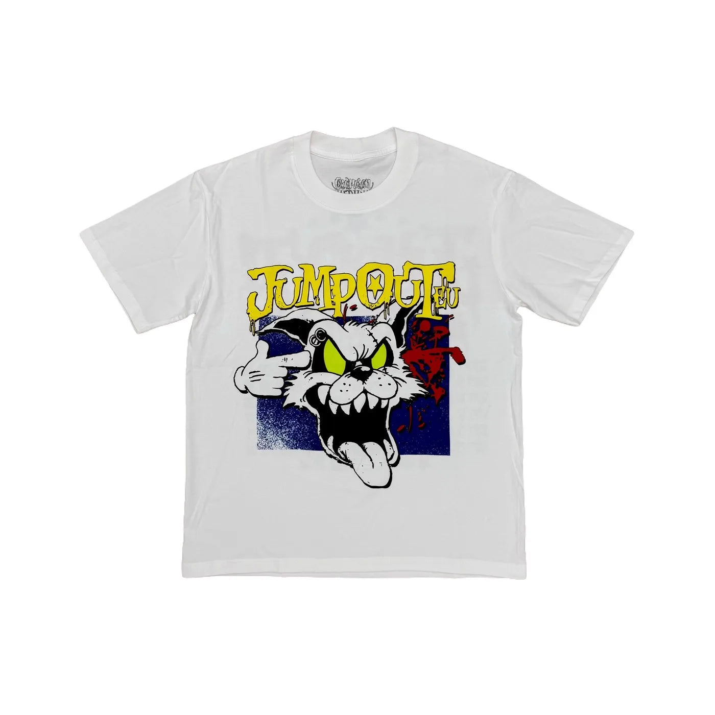 White Jumpout Graphic Tee