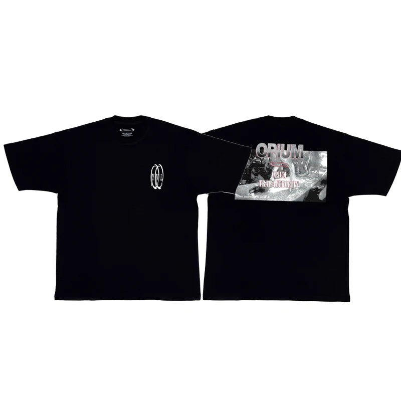 Black Complex Graphic Tee