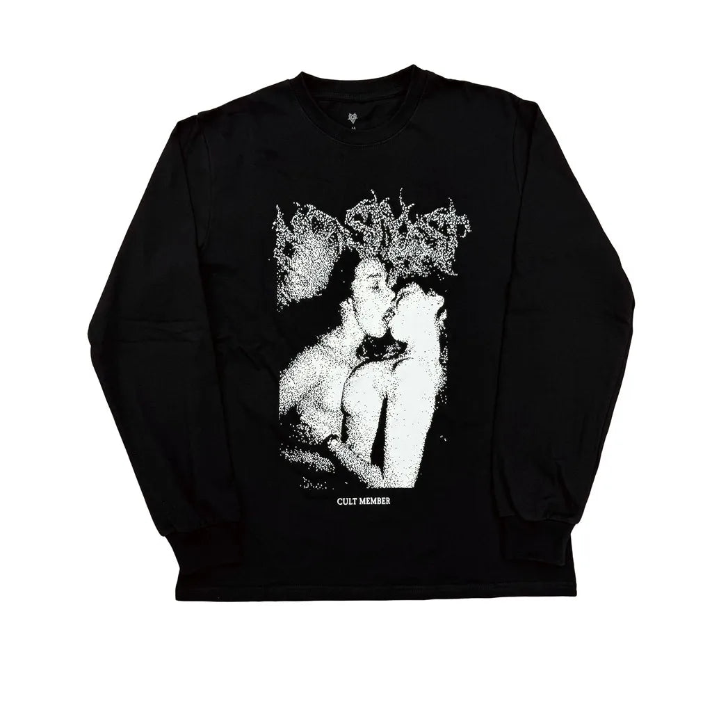 Black Statement Bold Illustration Graphic Tee