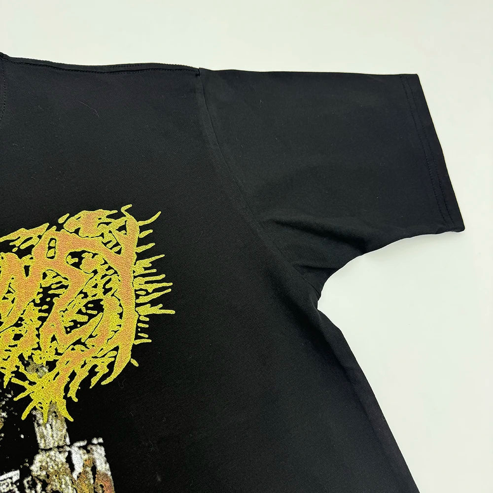 Black Babymoney Metal Graphic Tee