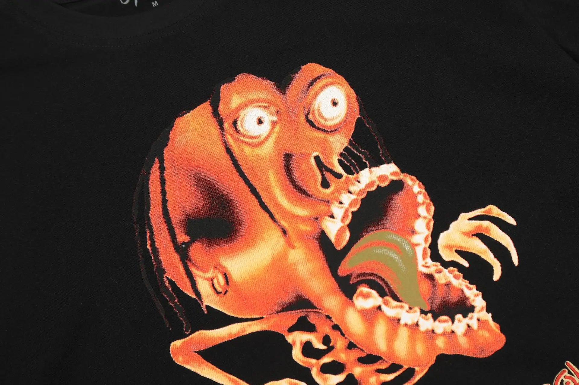 Black Devil Monster Graphic Tee