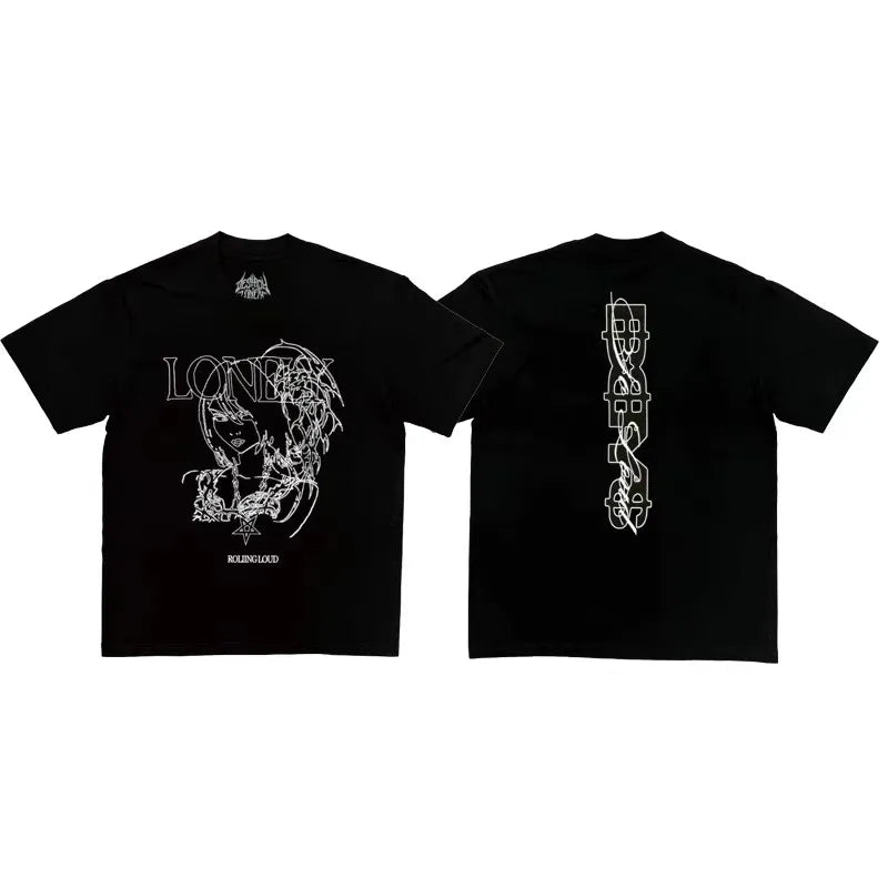 Black Beauty Rolling Loud Graphic Tee