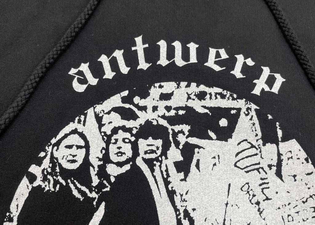 Black Antwerp Archive Redux Graphic Hoodie