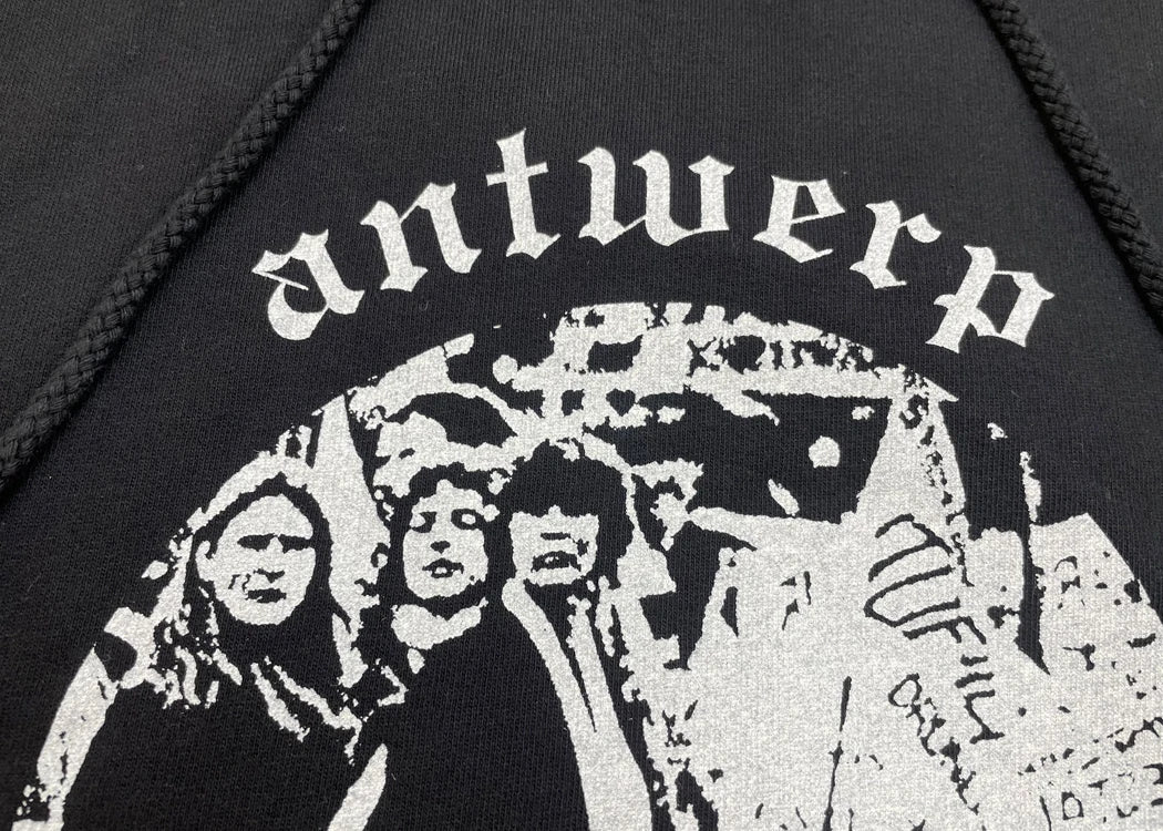 Black Antwerp Archive Redux Graphic Hoodie