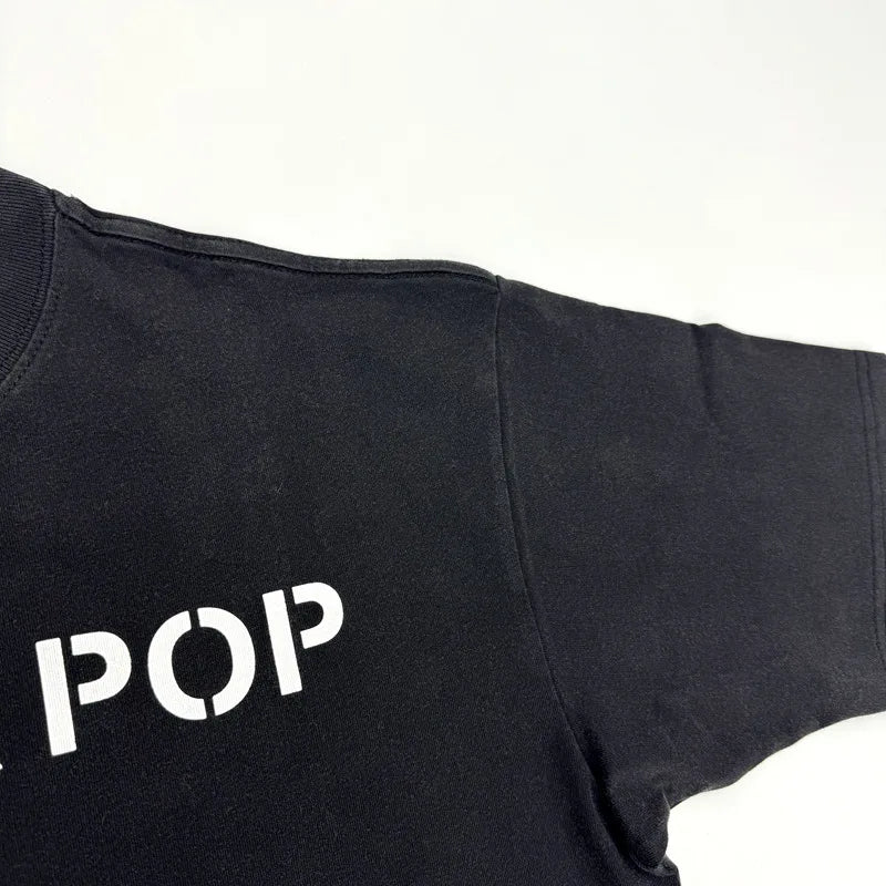 Black Skull Power Graphic Tee