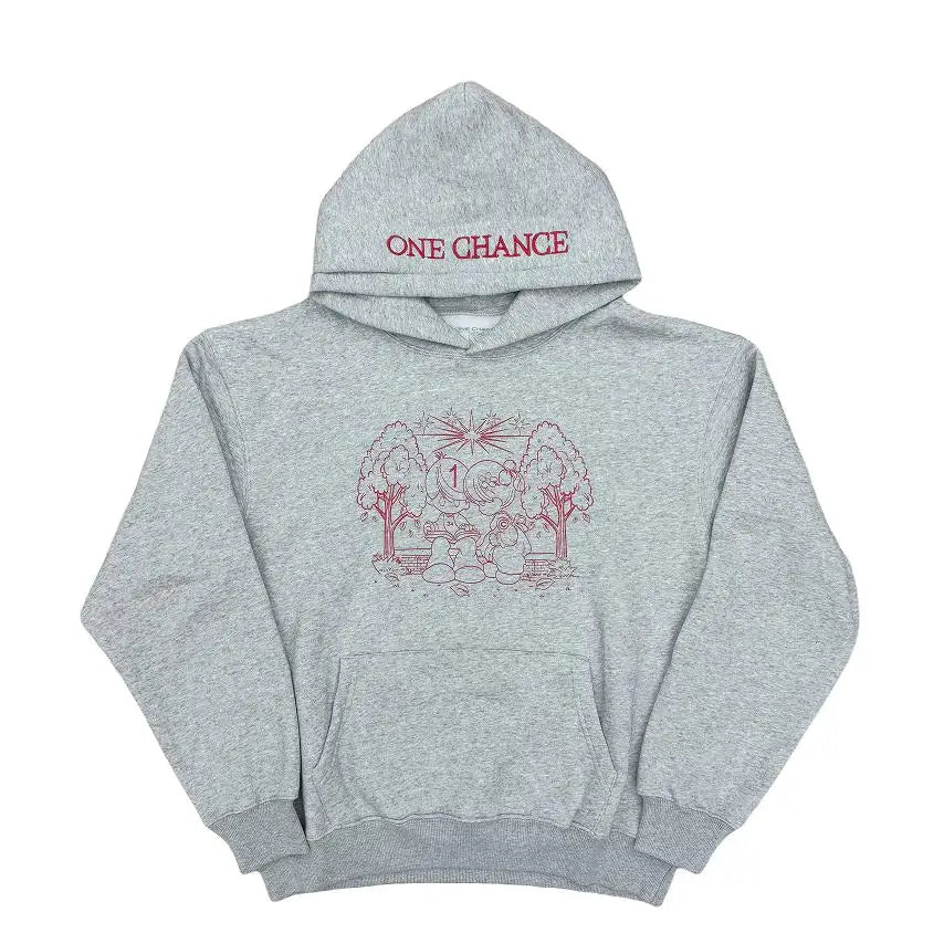 Light Blue World Xaviersobased Graphic Hoodie