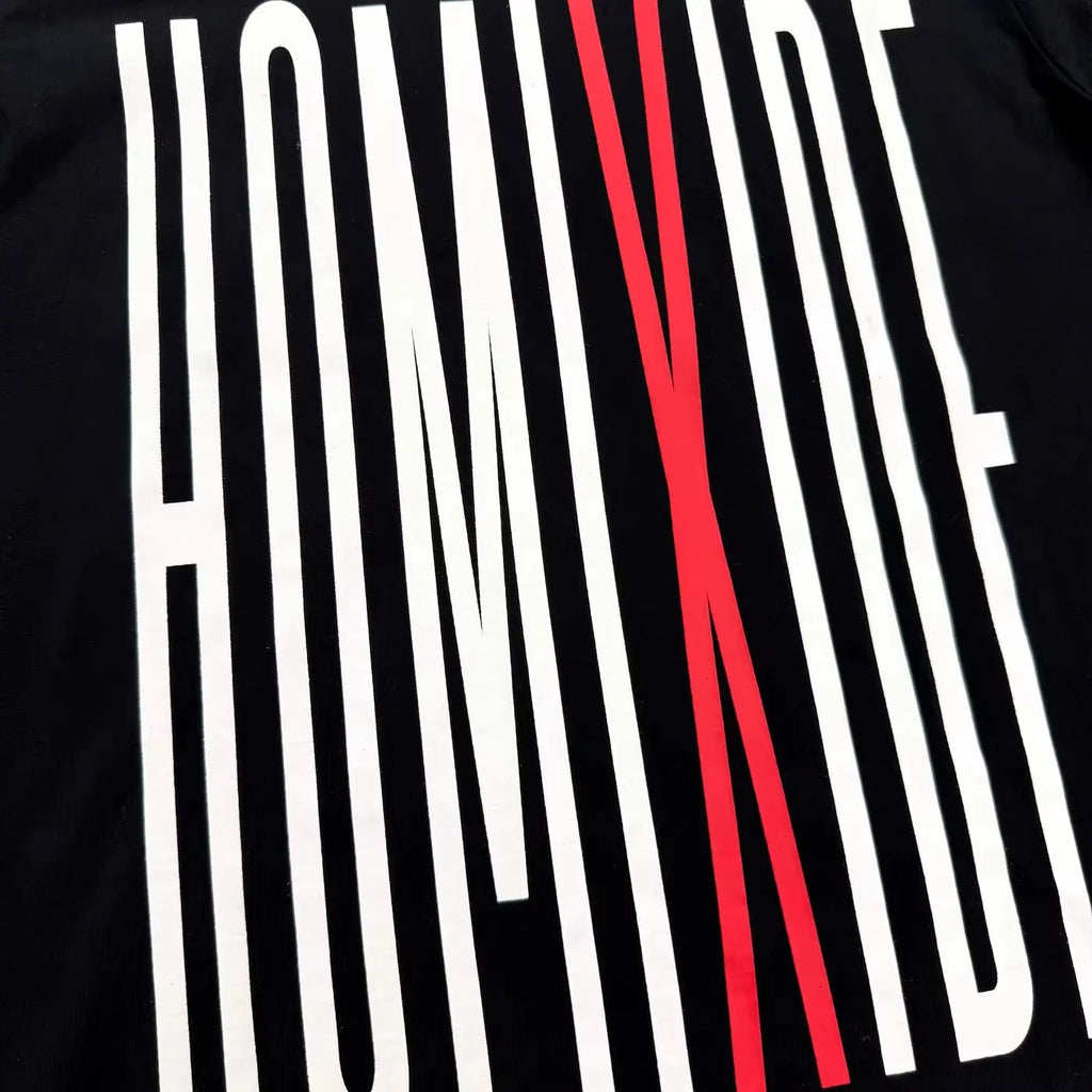 Black Homixde Gang Box Graphic Tee
